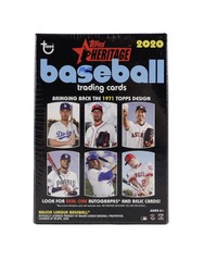 2020 Topps Heritage MLB Baseball Trading Cards WM Blaster Box- 1971 Scratch Offs